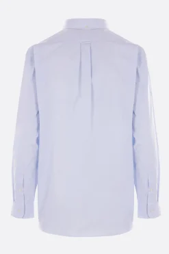 Topwear>J.PRESS camicia in cotone Oxford Blu