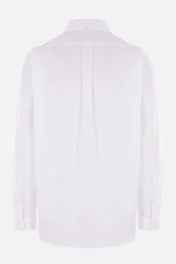 Topwear>J.PRESS camicia in cotone Oxford Bianco