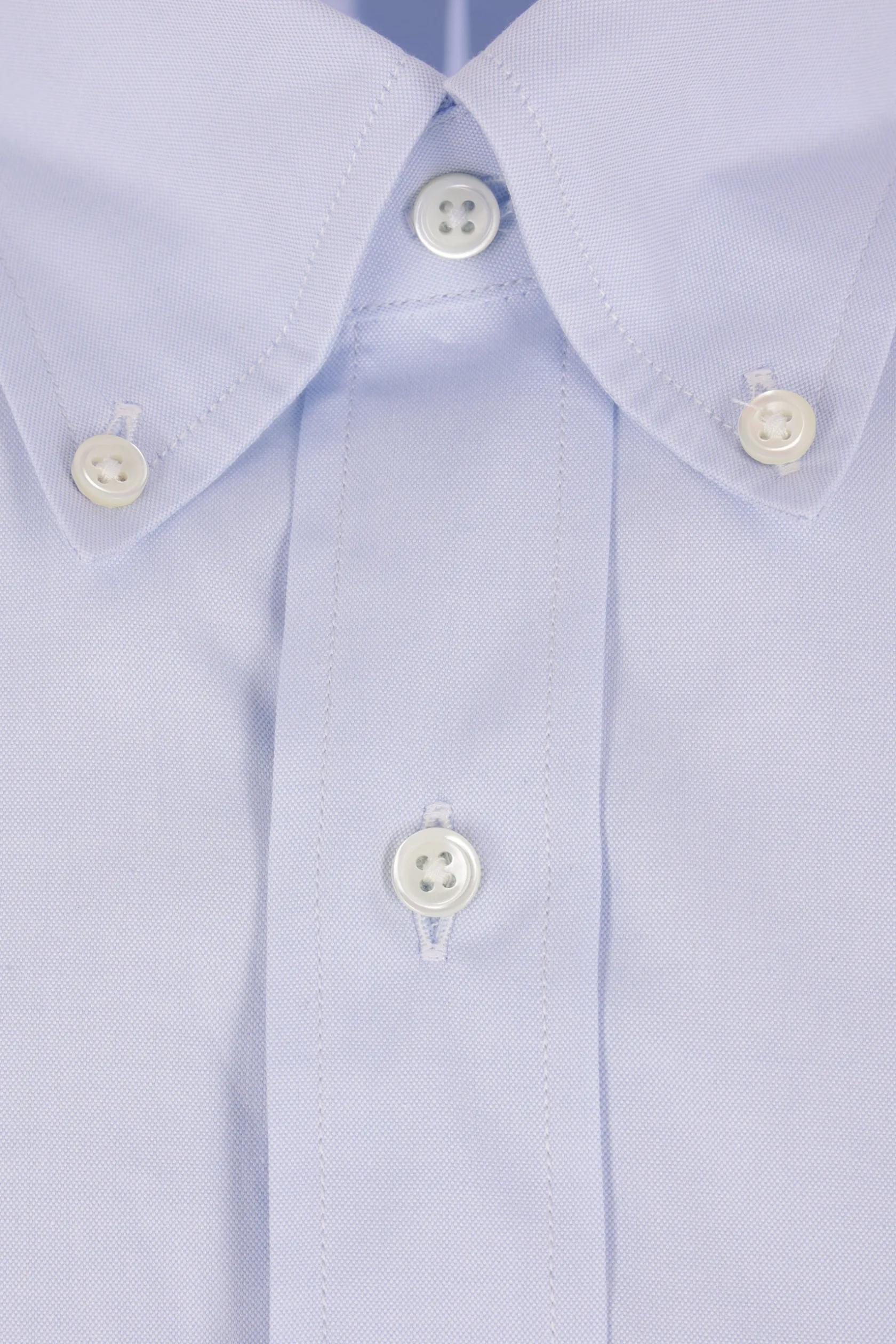 Topwear>J.PRESS camicia in cotone Oxford Blu