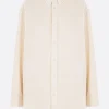 Topwear>LEMAIRE camicia in denim Bianco