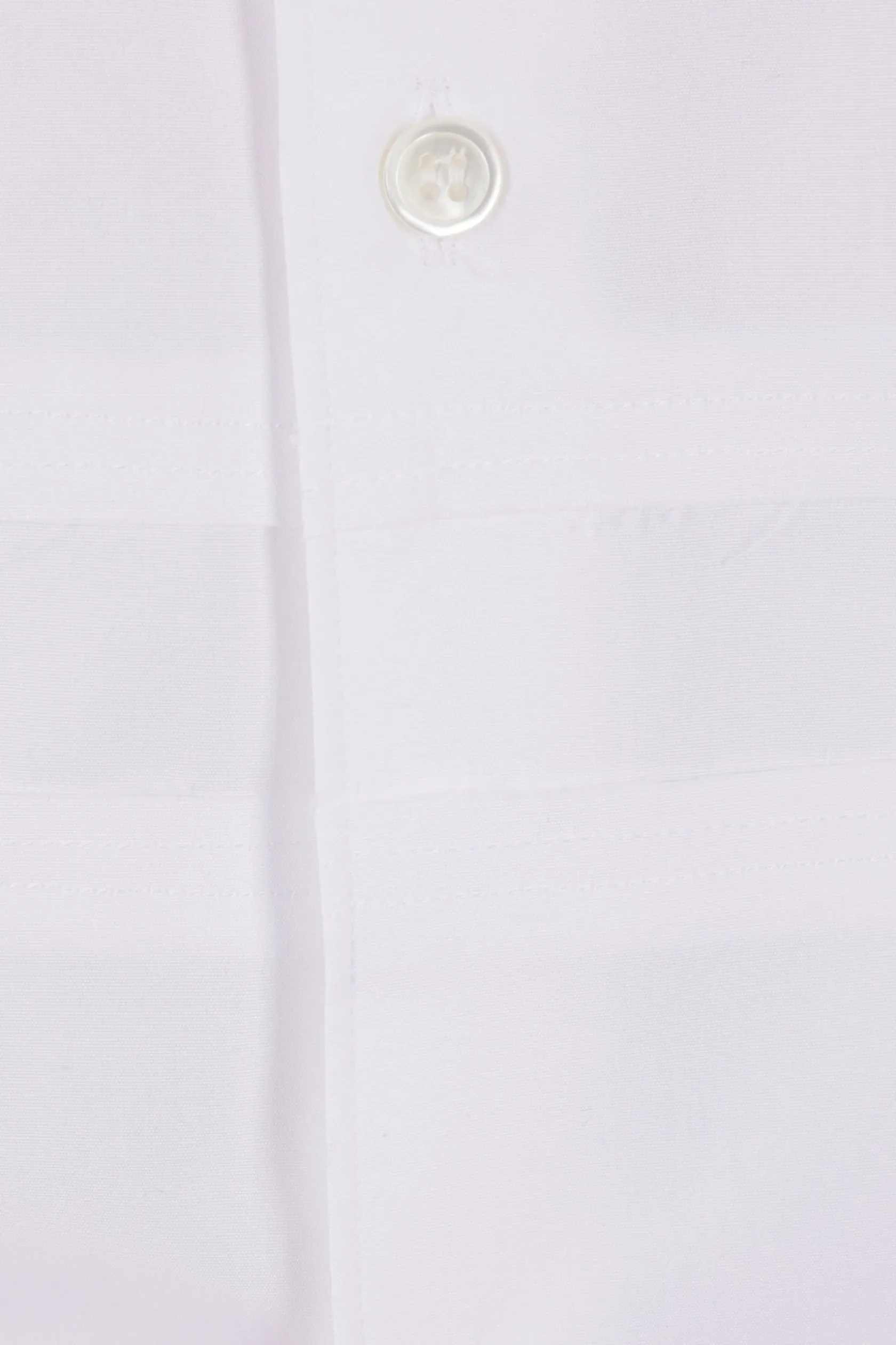 Topwear>BLACK COMME des GARÇONS camicia in popeline con cut-out Bianco