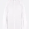 Topwear>COMME DES GARÇONS camicia in popeline con manica tripla Bianco