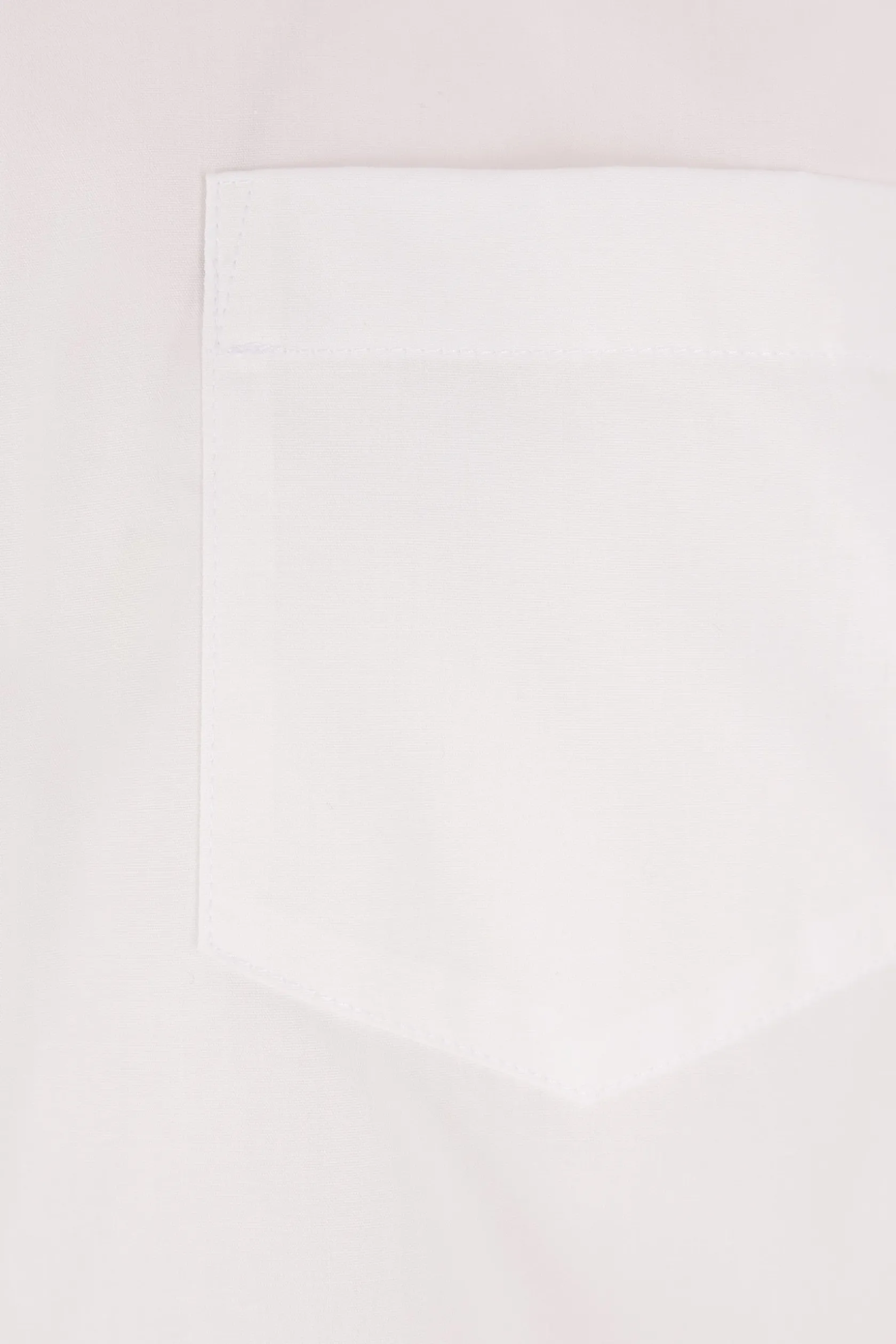 Topwear>SACAI camicia in popeline con maniche destrutturate Bianco