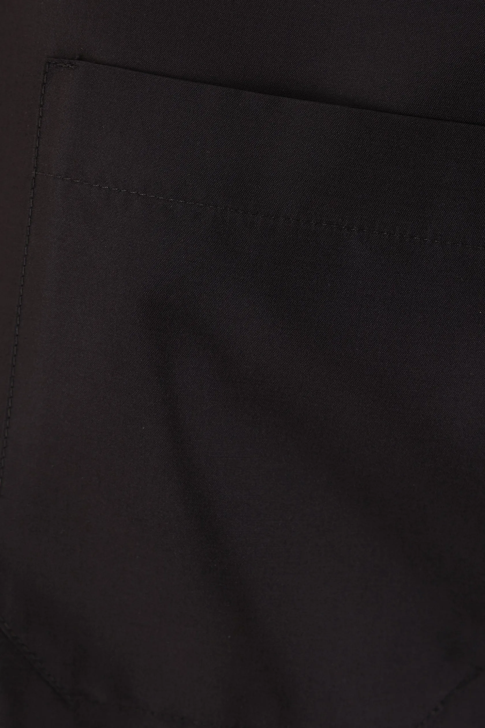Topwear>ALBERTO BIANI camicia in taffetà Nero