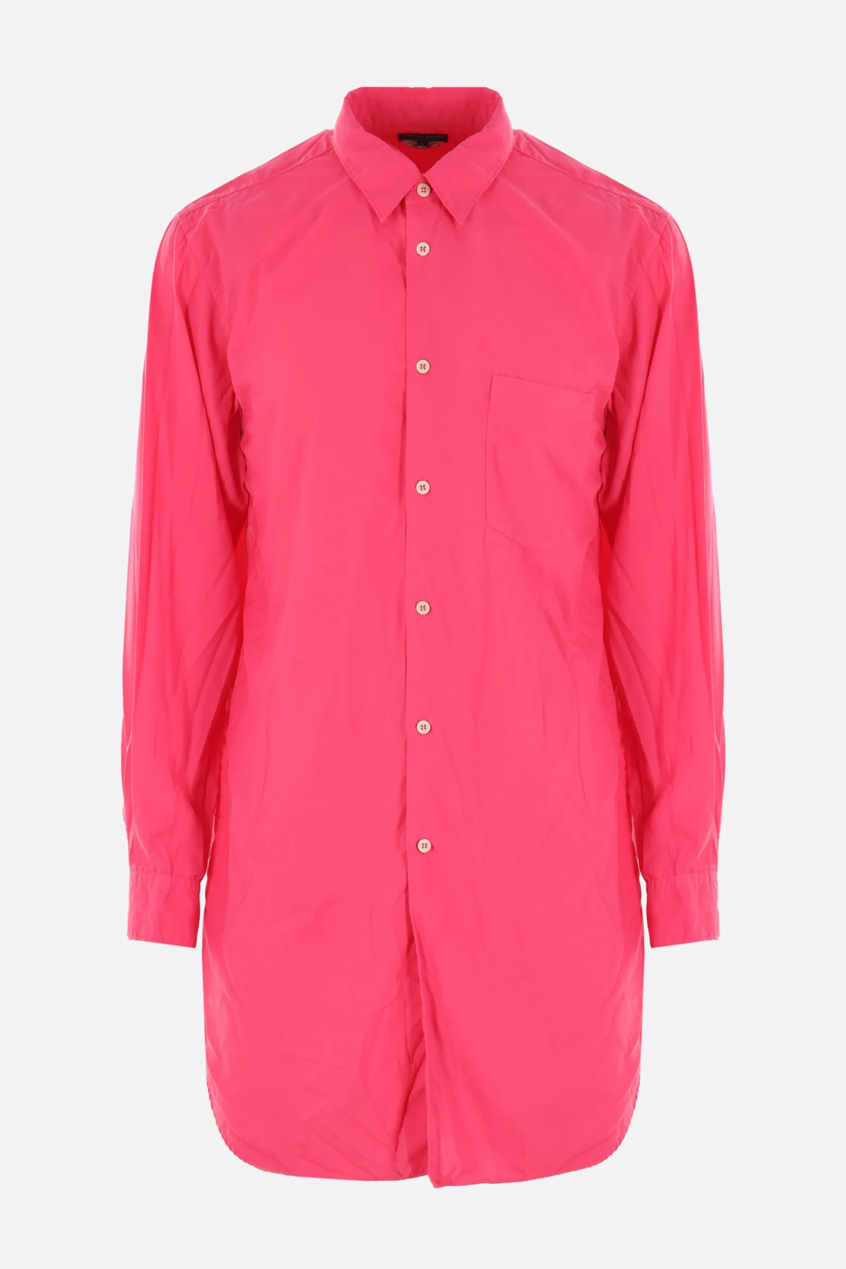 Topwear>COMME DES GARÇONS HOMME PLUS camicia long-fit in popeline Rosa