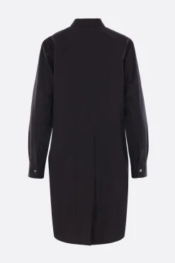 Topwear>COMME DES GARÇONS COMME des GARÇONS camicia lunga in popeline Nero