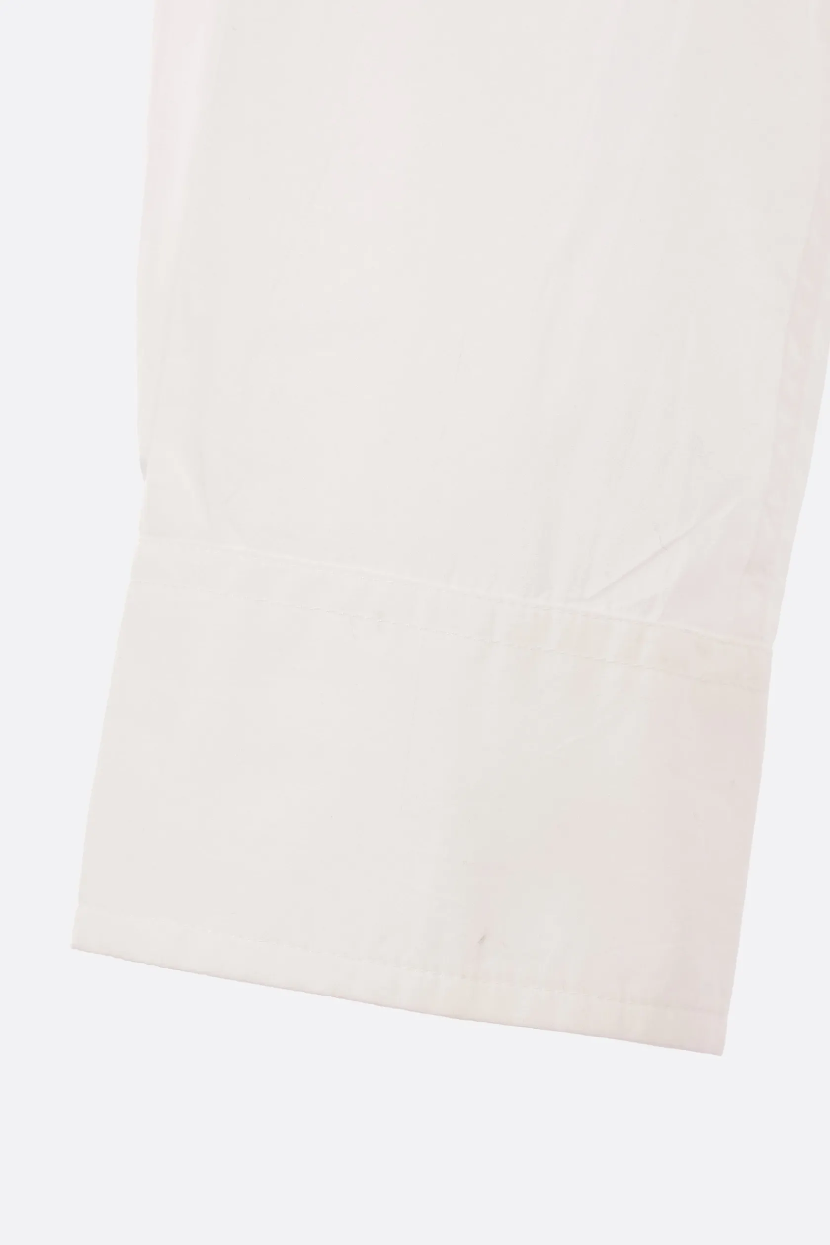 Topwear>MARIA CALDERARA camicia oversize in cotone con perline Bianco