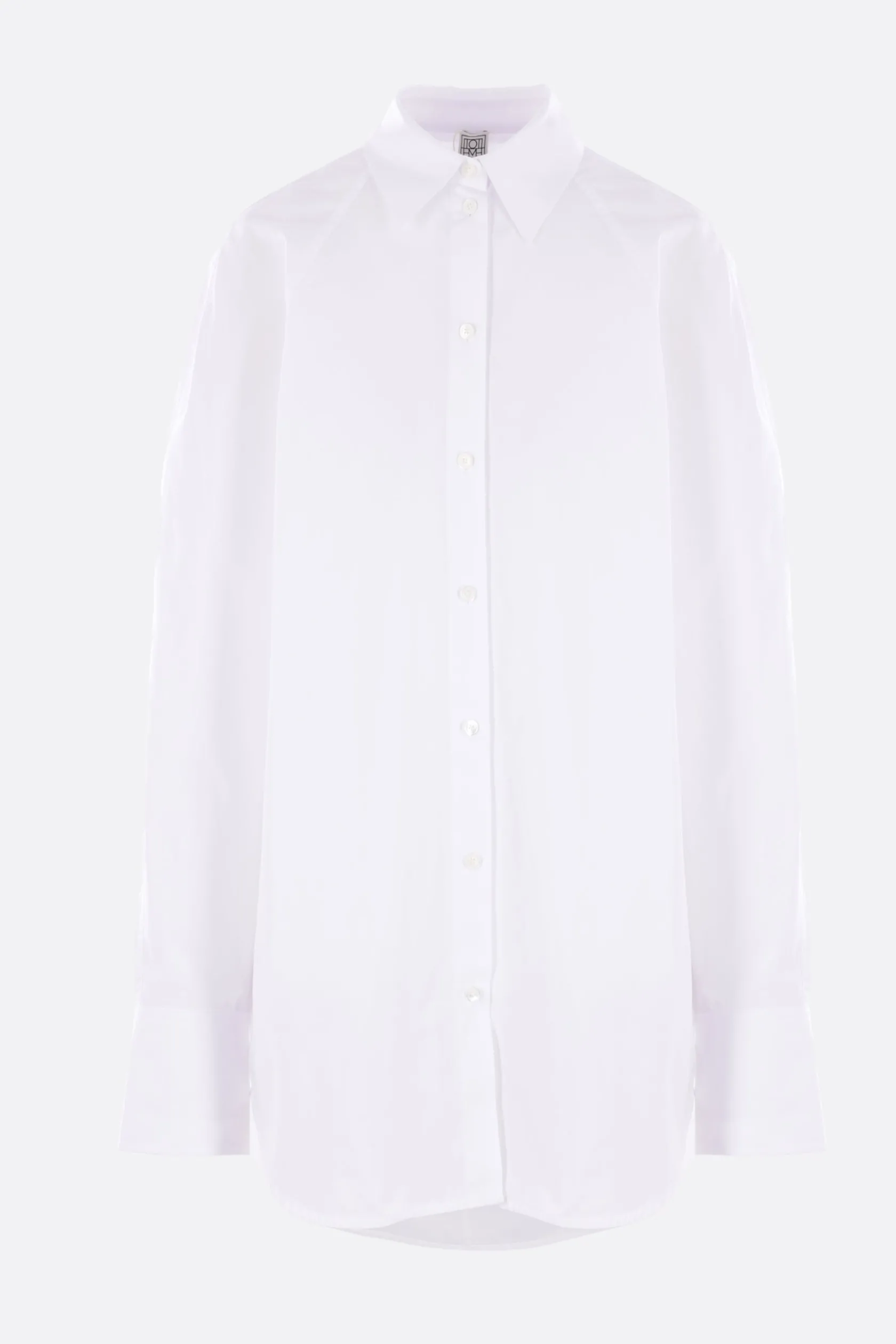 Topwear>TOTEME camicia oversize in popeline Bianco
