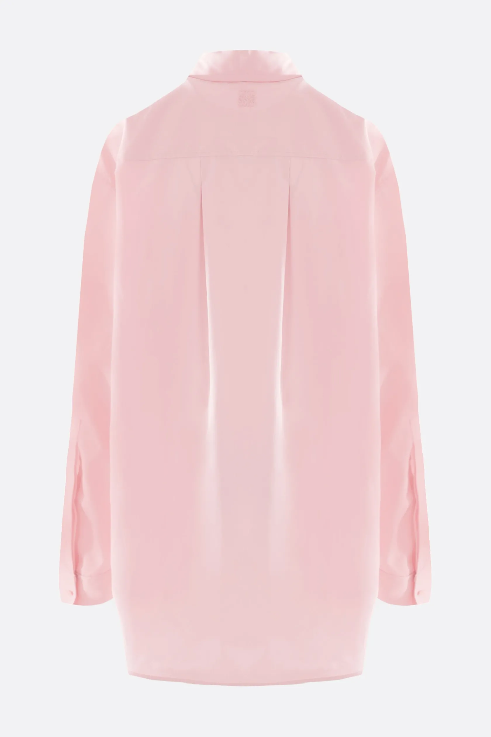 Topwear>LOEWE camicia oversize in popeline con spacchi Rosa