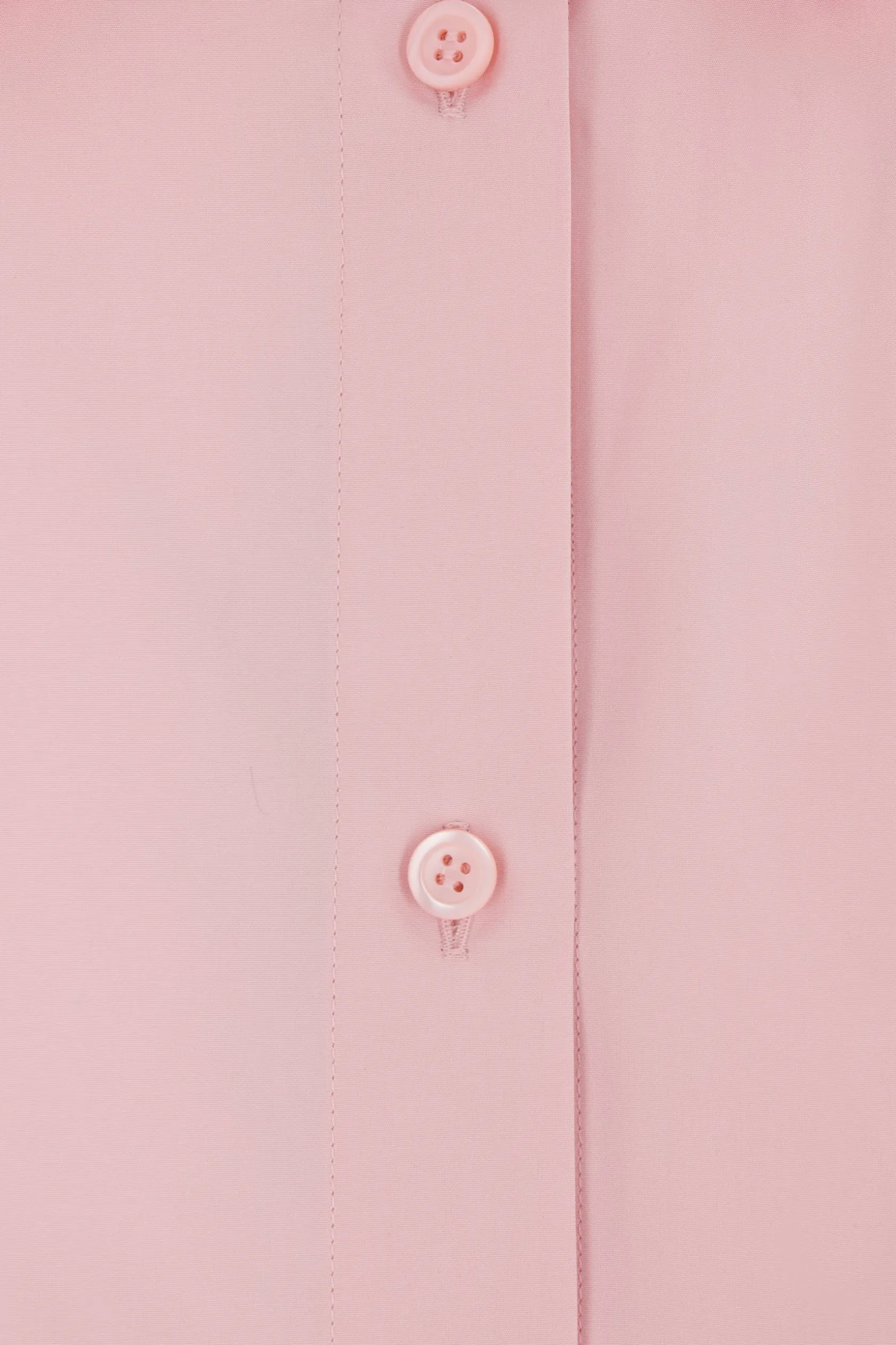 Topwear>LOEWE camicia oversize in popeline con spacchi Rosa