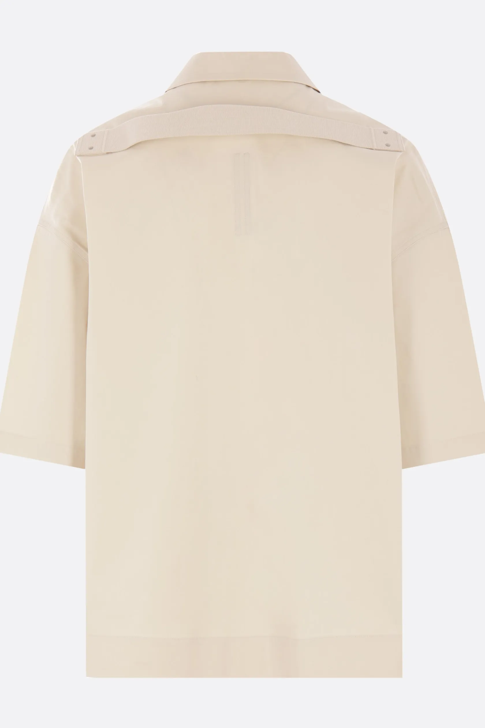 Topwear>RICK OWENS camicia oversize Magnum Tommy in cotone Bianco