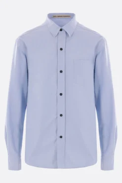 Topwear>META CAMPANIA COLLECTIVE camicia Pablo in cotone Oxford Blu