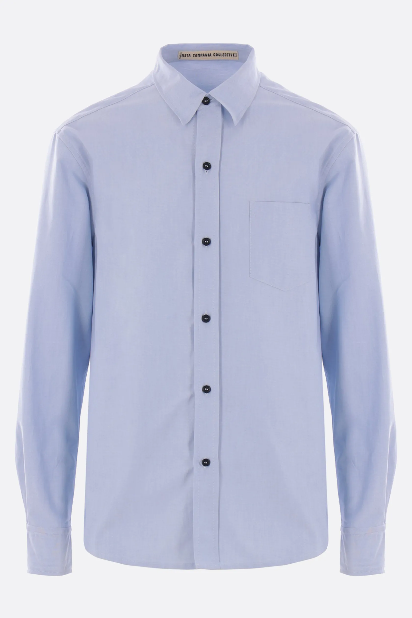 Topwear>META CAMPANIA COLLECTIVE camicia Pablo in cotone Oxford Blu