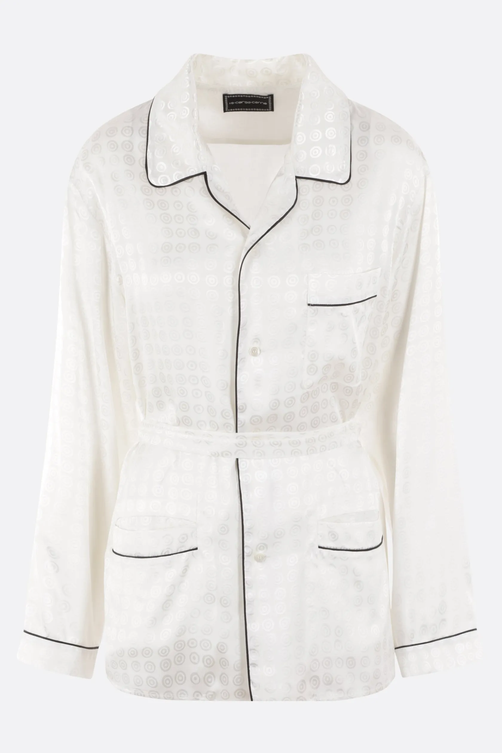 Topwear>10 CORSO COMO camicia pijama in viscosa Bianco