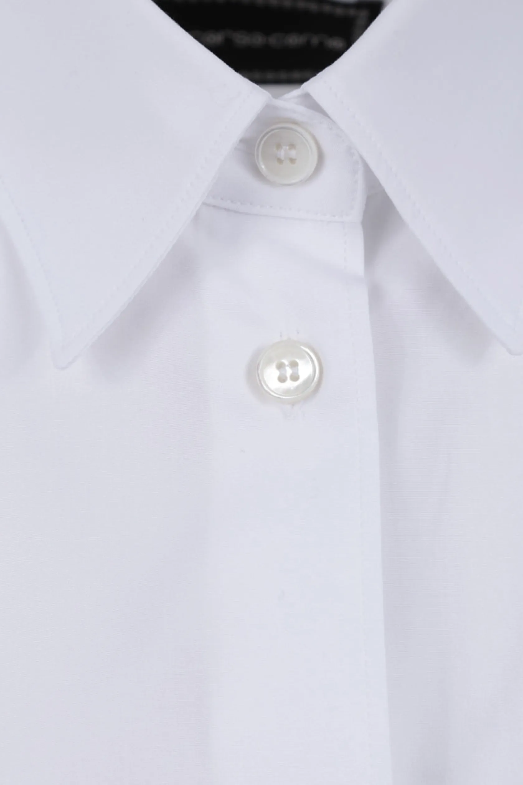 Topwear>10 CORSO COMO camicia slim-fit in popeline Bianco
