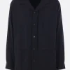 Topwear>Y-3 camicia Rayon in twill Nero
