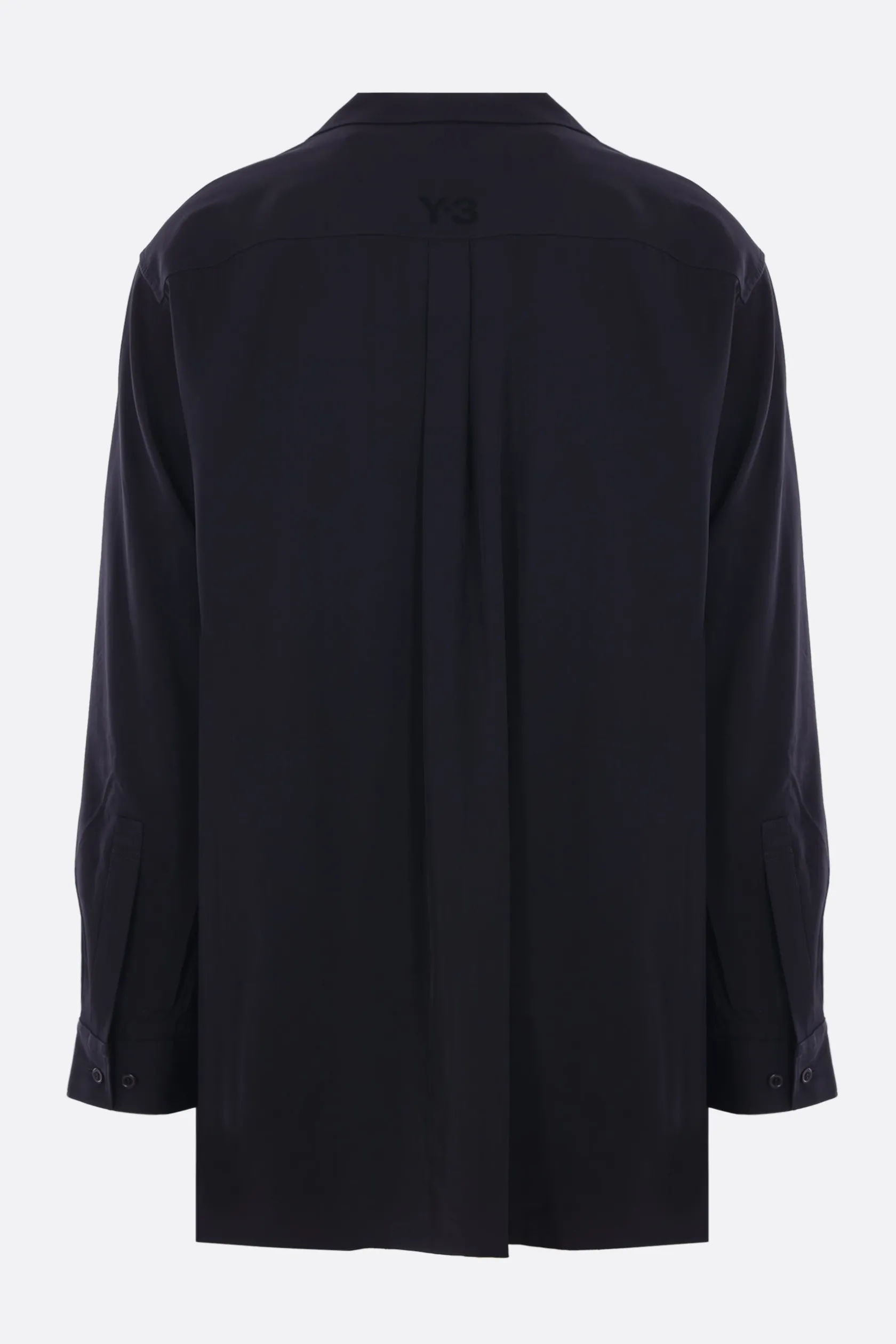 Topwear>Y-3 camicia Rayon in twill Nero