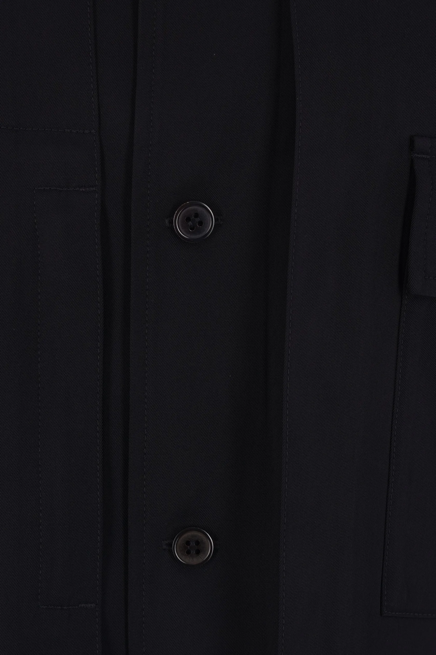 Topwear>Y-3 camicia Rayon in twill Nero