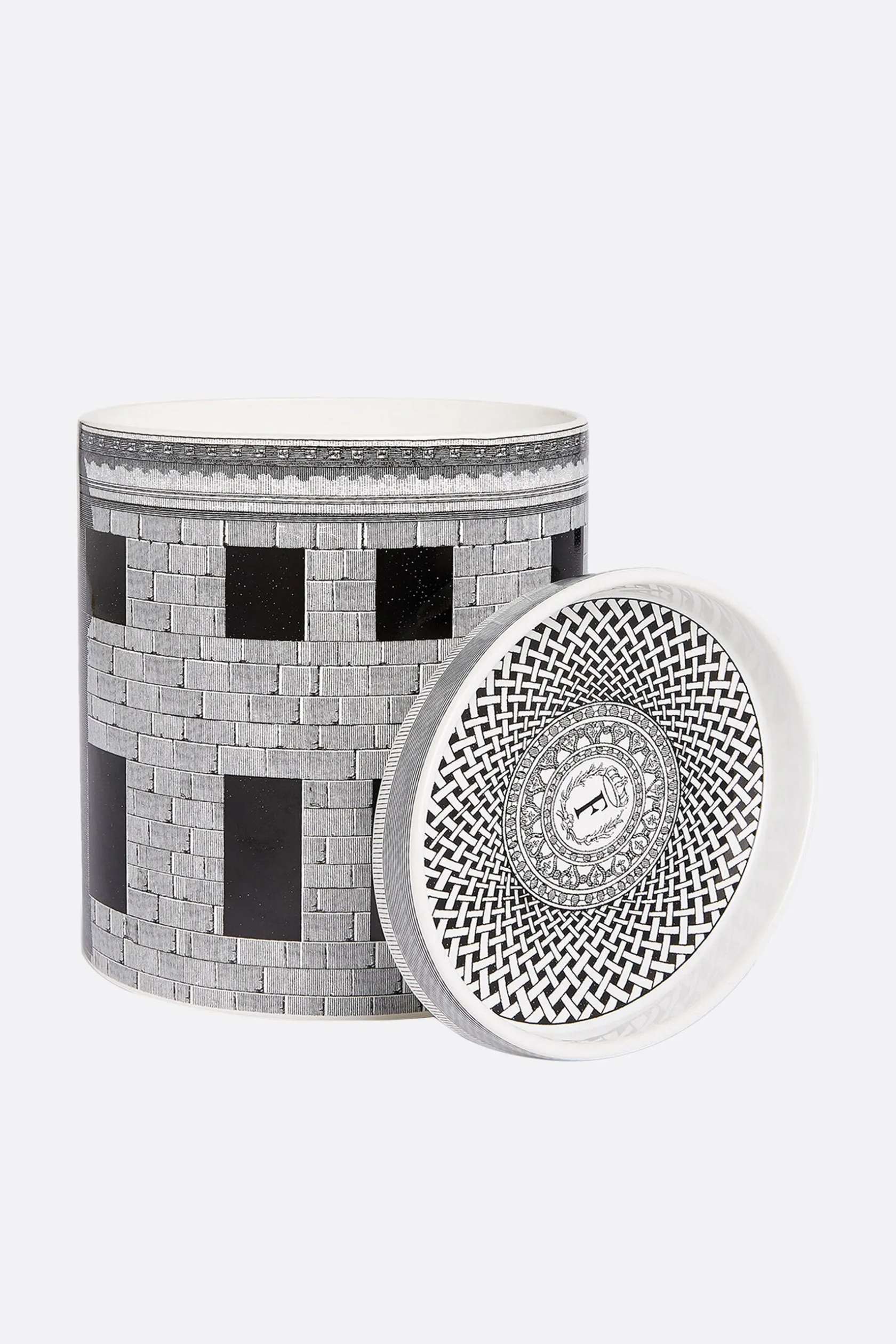 Lifestyle>FORNASETTI candela profumata grande Decoro Architettura Multicolor