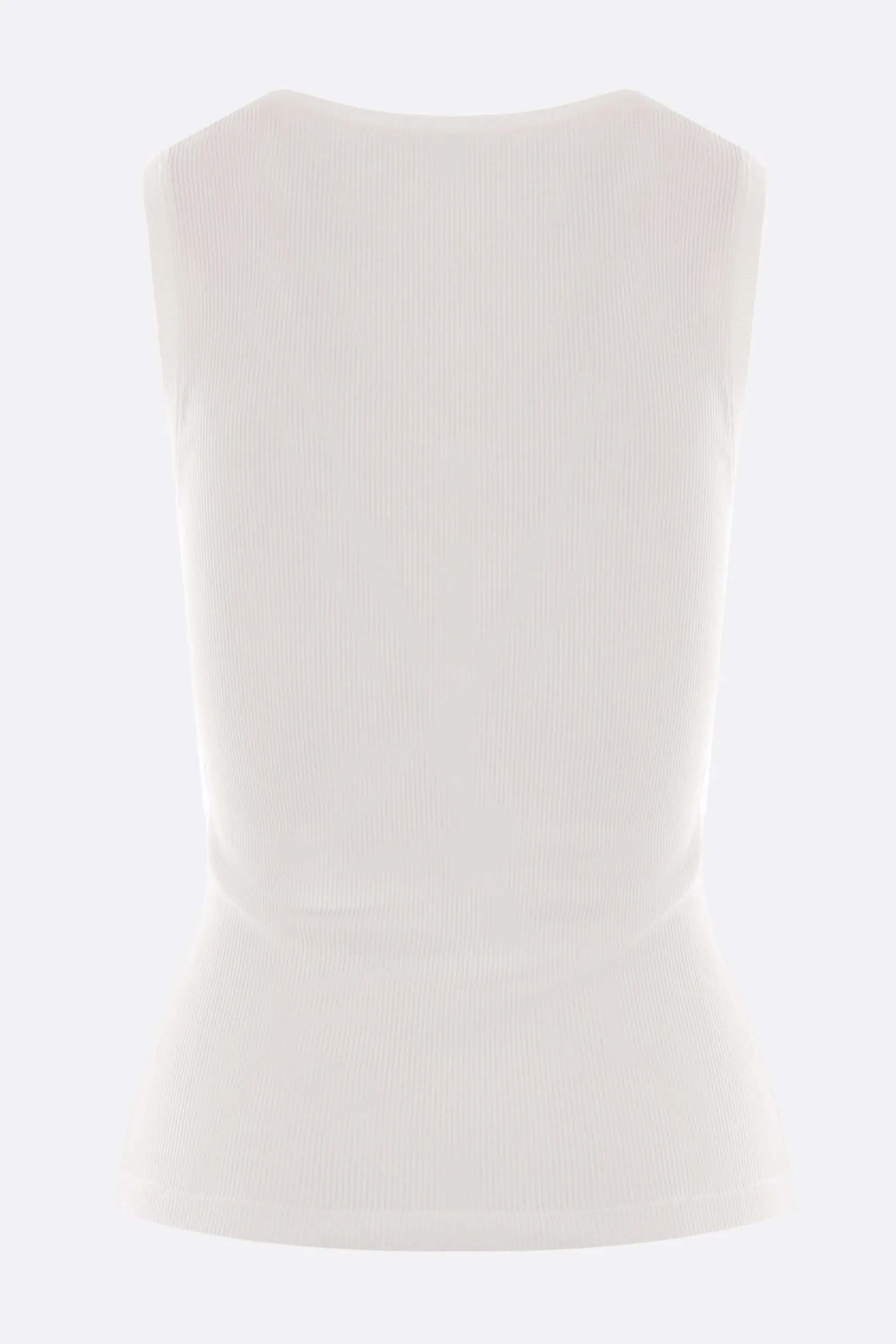 Topwear>LOEWE canotta Anagram in jersey Bianco