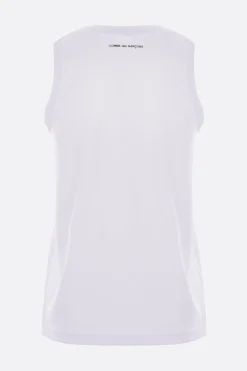 Topwear>COMME DES GARÇONS canotta in jersey tecnico Bianco