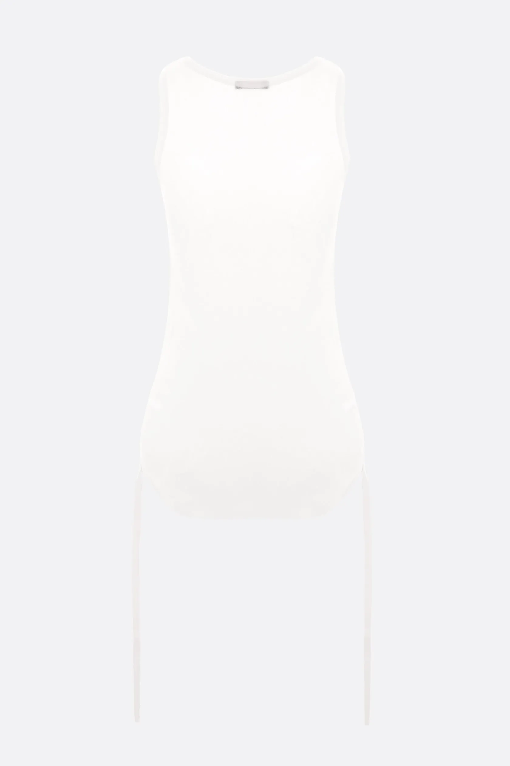 Topwear>ANN DEMEULEMEESTER canotta Mara in cotone a costine Bianco