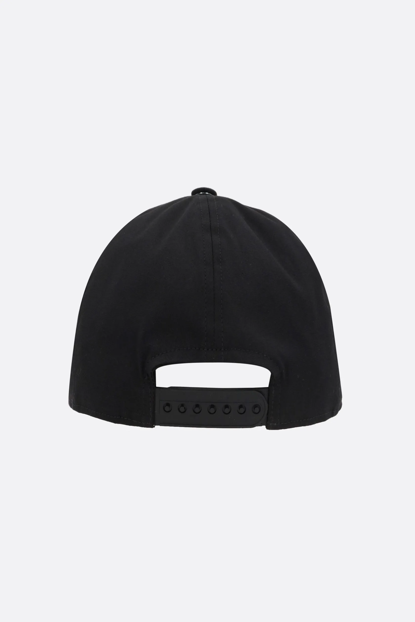 Accessori Da Indossare>RICK OWENS cappello baseball in popeline ricamo Owenscorp Nero