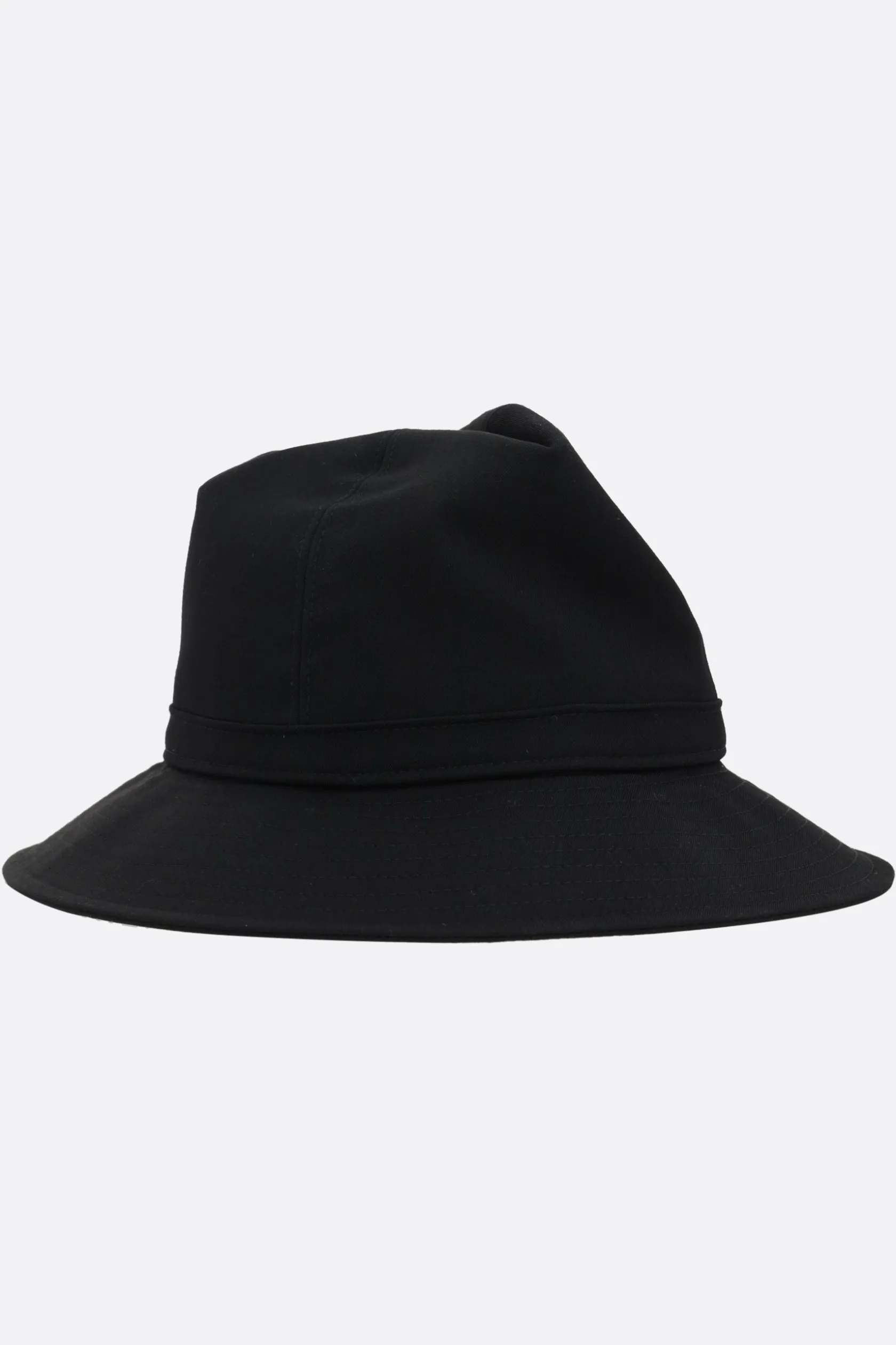 Accessori Da Indossare>YOHJI YAMAMOTO cappello fedora in lana Nero