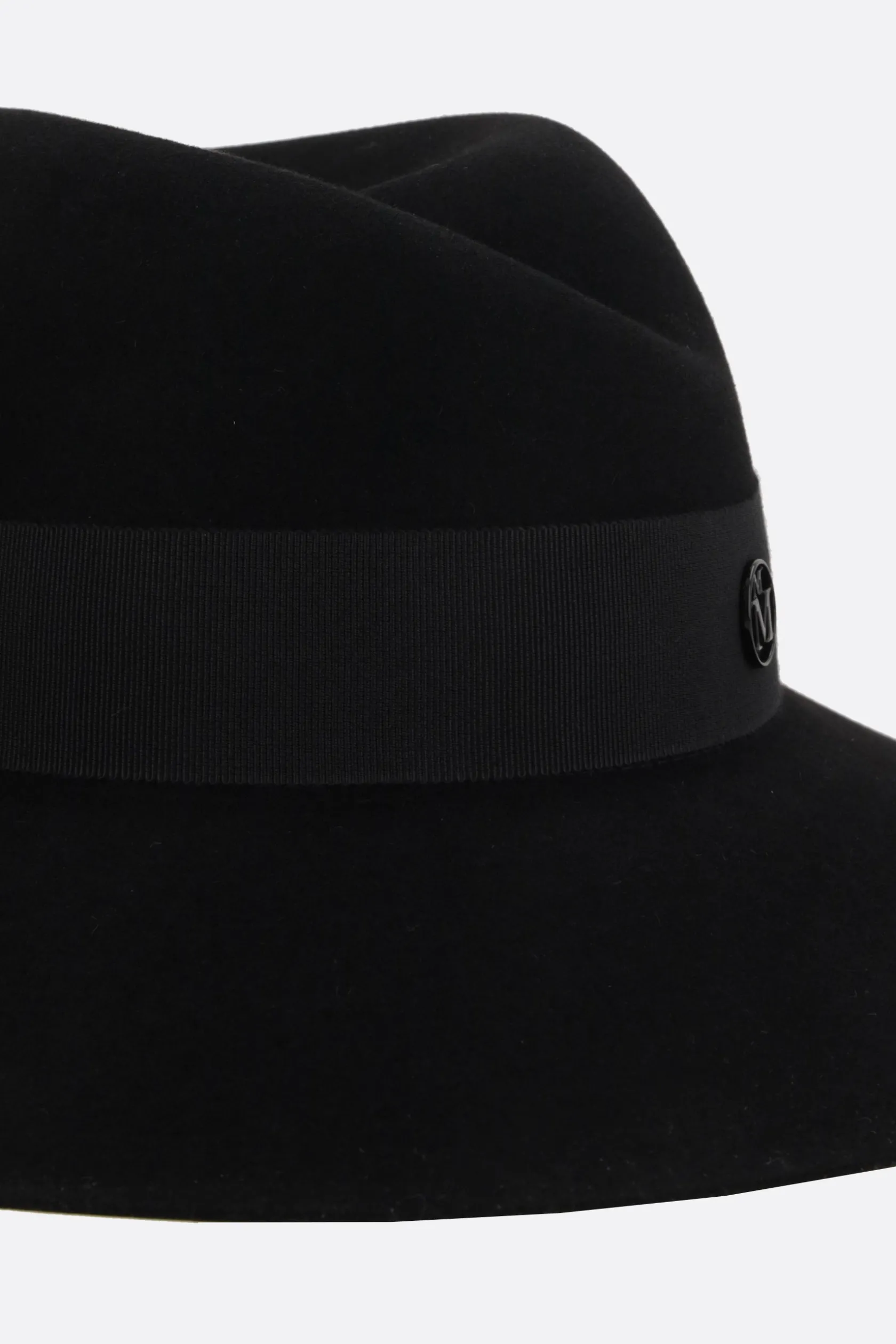 Accessori Da Indossare>MAISON MICHEL cappello fedora Virginie in feltro Nero