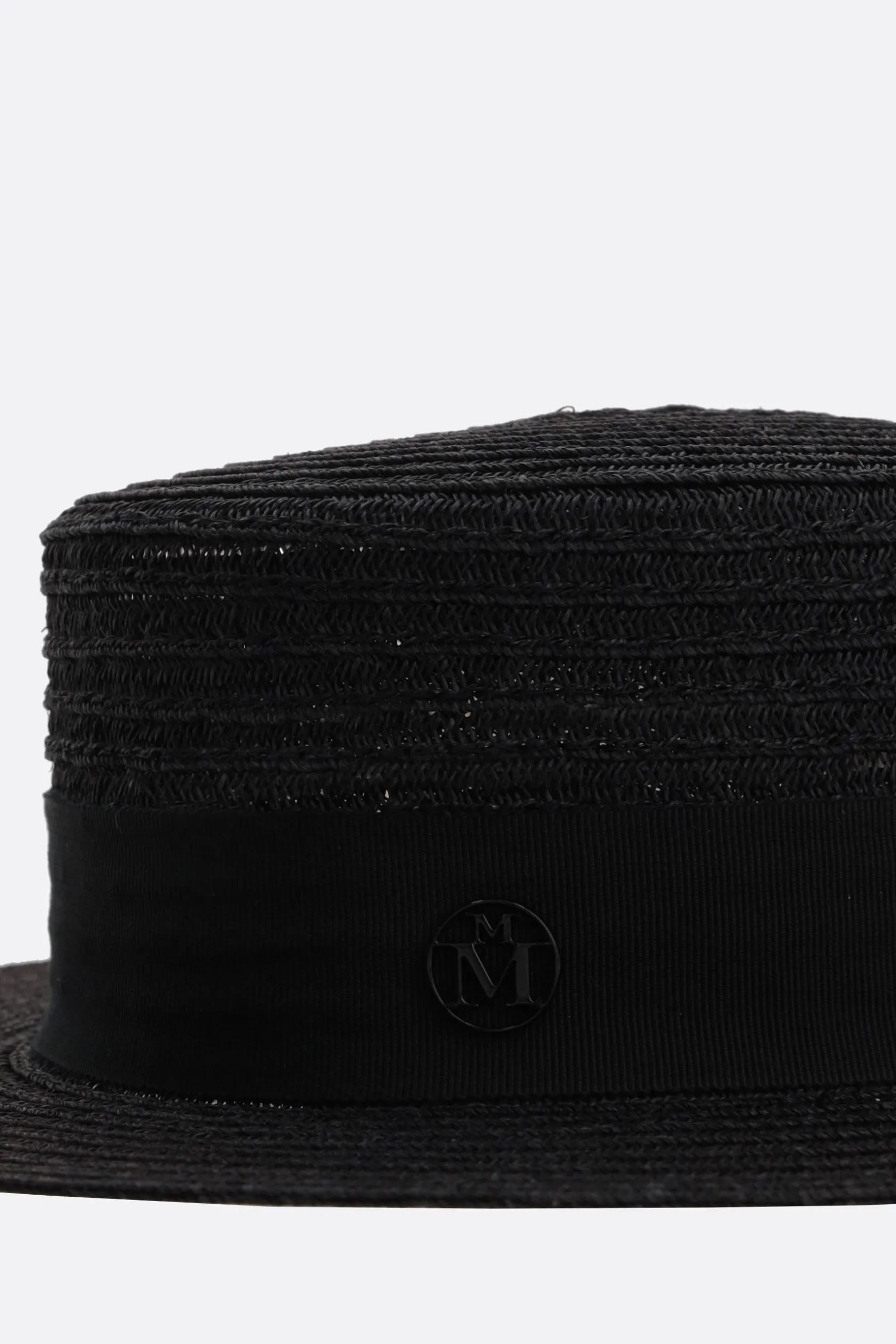 Accessori Da Indossare>MAISON MICHEL cappello Kiki in canapa Nero
