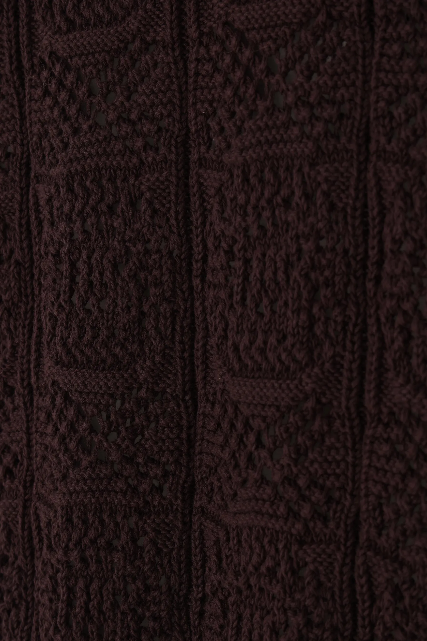 Topwear>SÉFR cardigan Myles in cotone Marrone