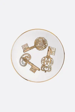 Lifestyle>FORNASETTI centrotavola Chiavi in porcellana Oro