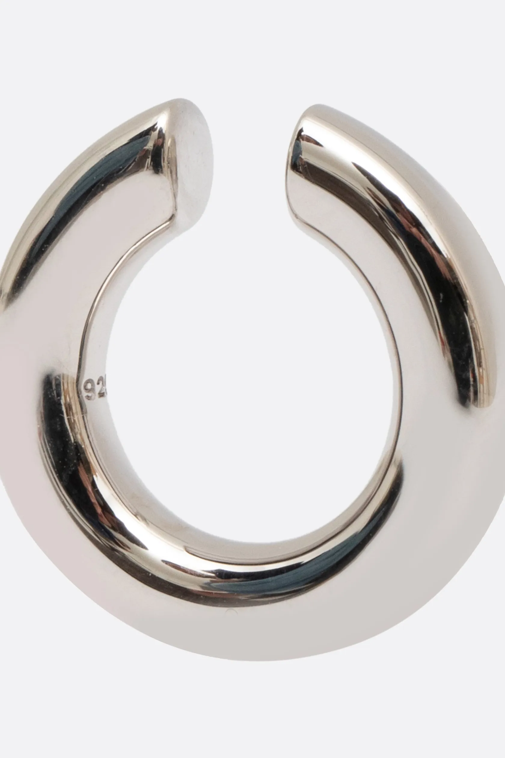 Gioielli>TOM WOOD Chunky Ear Cuff Argento