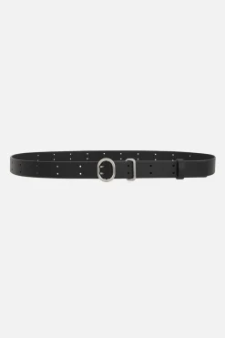Accessori Da Indossare>JIL SANDER cintura Cannolo in pelle liscia Nero