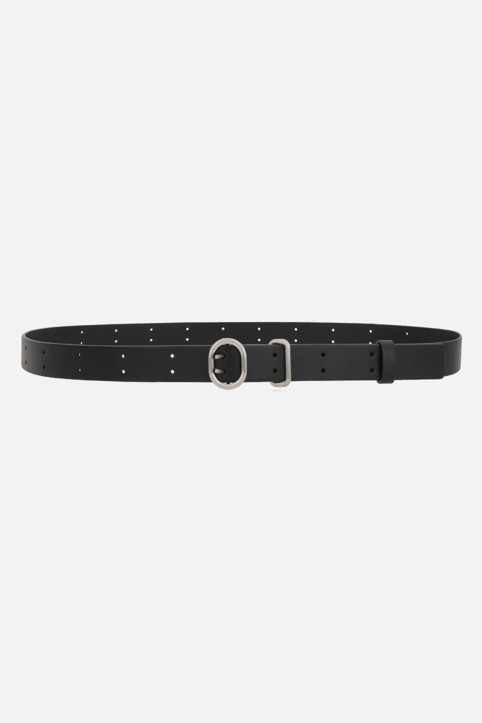 Accessori Da Indossare>JIL SANDER cintura Cannolo in pelle liscia Nero
