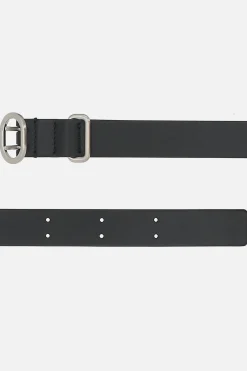 Accessori Da Indossare>JIL SANDER cintura Cannolo in pelle liscia Nero