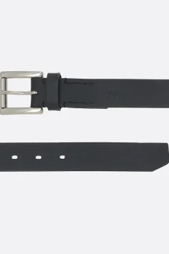 Accessori Da Indossare>YOHJI YAMAMOTO cintura in pelle liscia con logo Nero