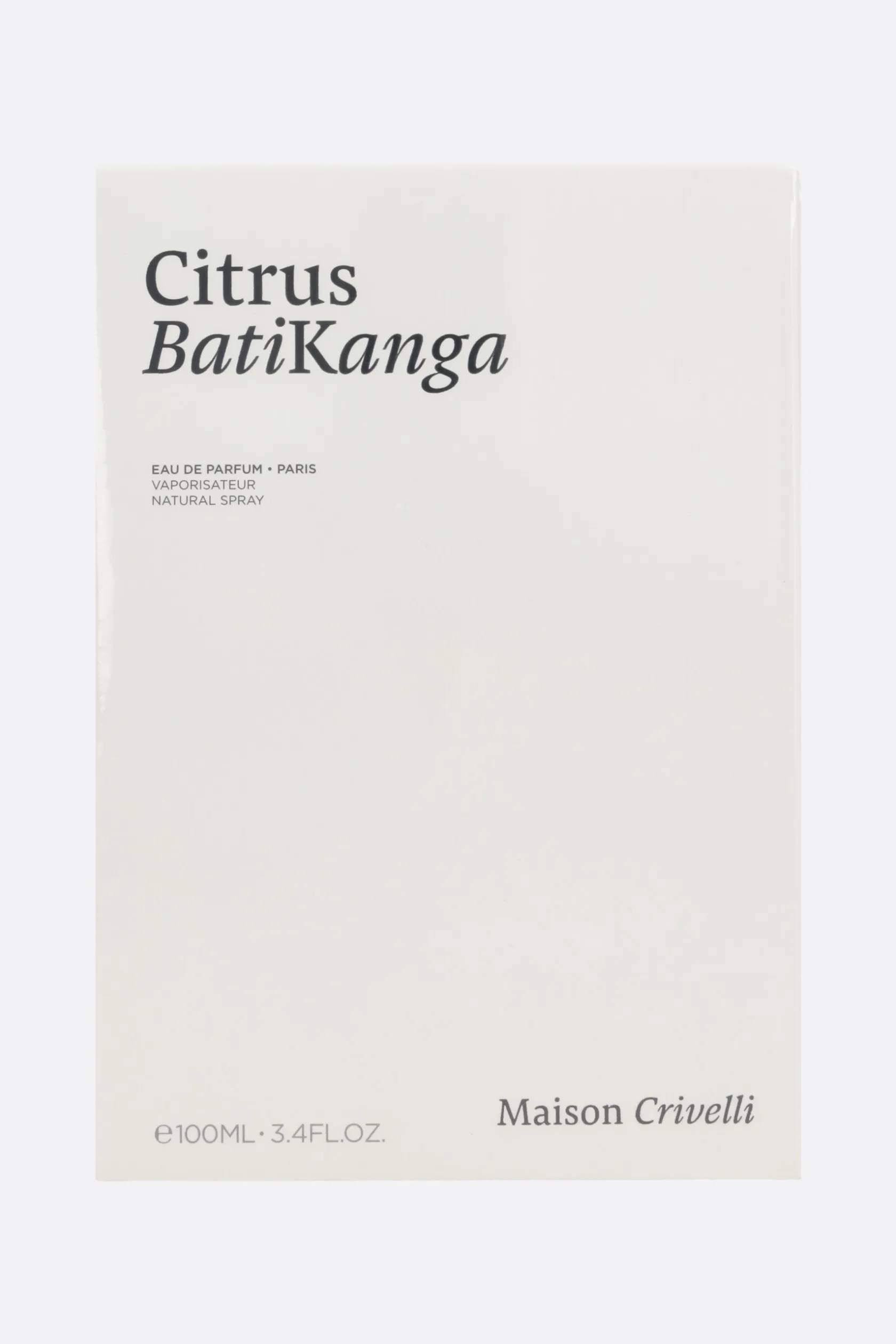 Profumi E Beauty>MAISON CRIVELLI Citrus Batikanga Eau de Parfum 100 ml Neutro