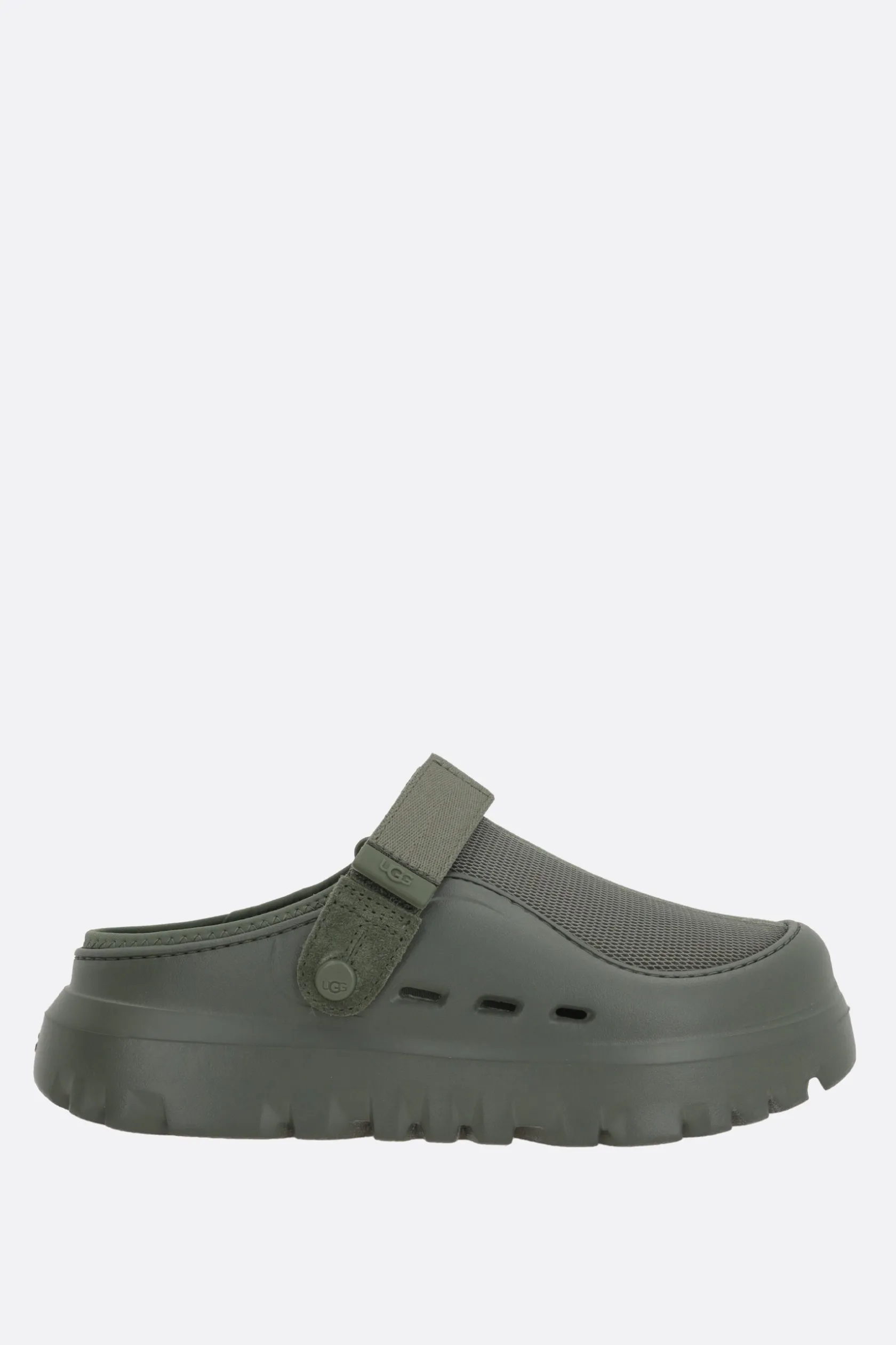 Mocassini E Slippers>UGG clog PeakMod in rete e gomma Verde