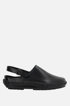 Décolletés E Slingbacks>HEREU X 10 CORSO COMO clog slingback Cargol in pelle spazzolata Nero