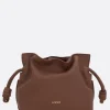 Clutch E Buste>LOEWE clutch Flamenco mini Hamster in nappa Marrone