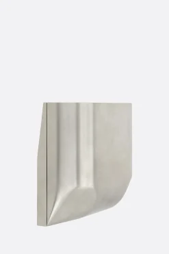 Clutch E Buste>RICK OWENS clutch Prong in metallo Argento