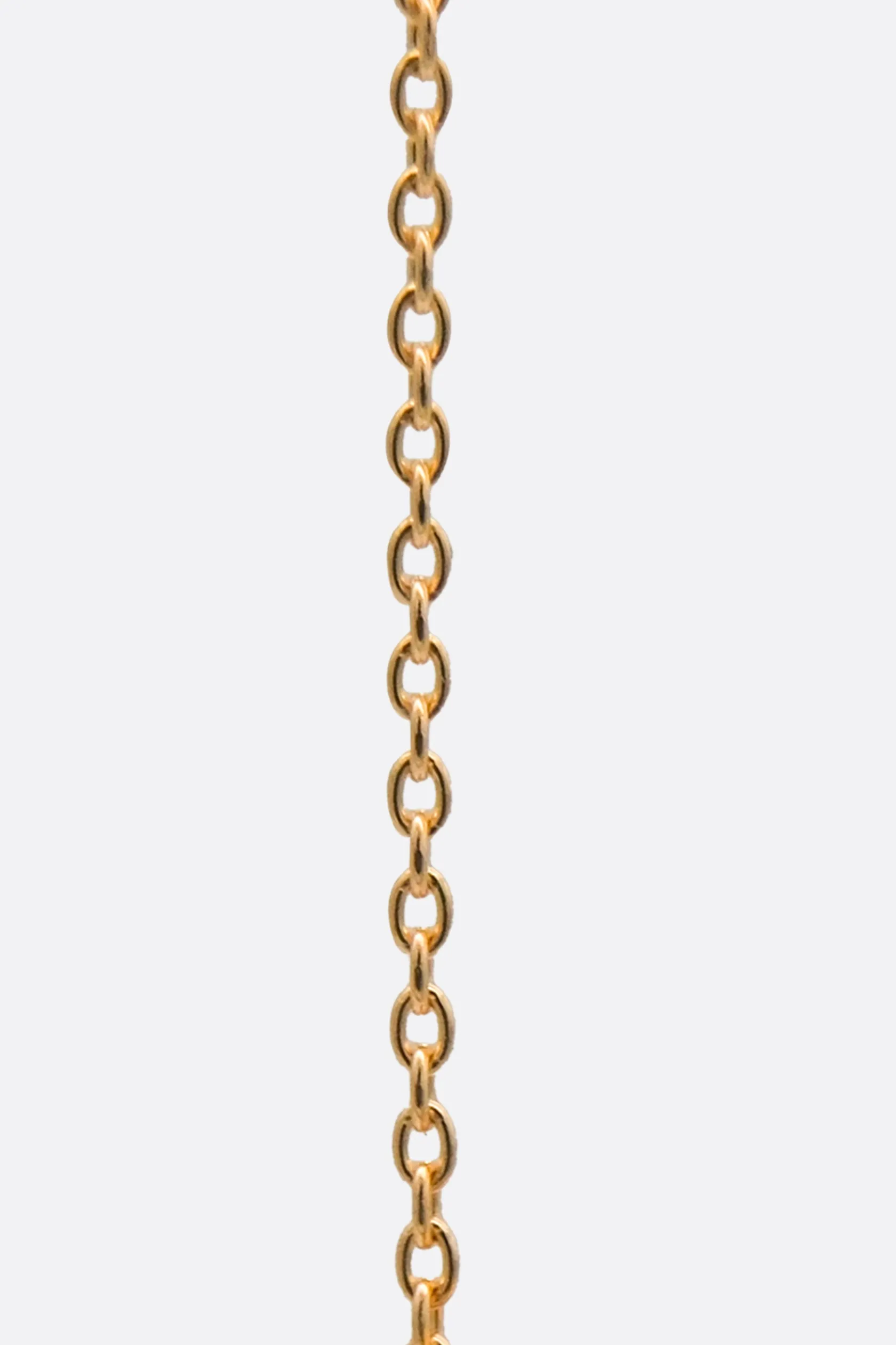 Gioielli>SHIHARA collana a catena Half Pearl 90° Oro