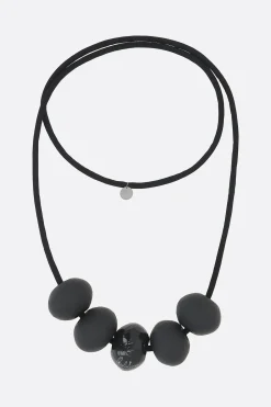 Gioielli>MARIA CALDERARA collana Infinity Loop Nero