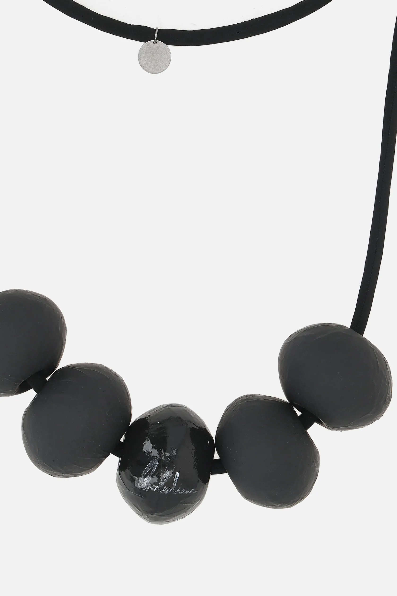 Gioielli>MARIA CALDERARA collana Infinity Loop Nero