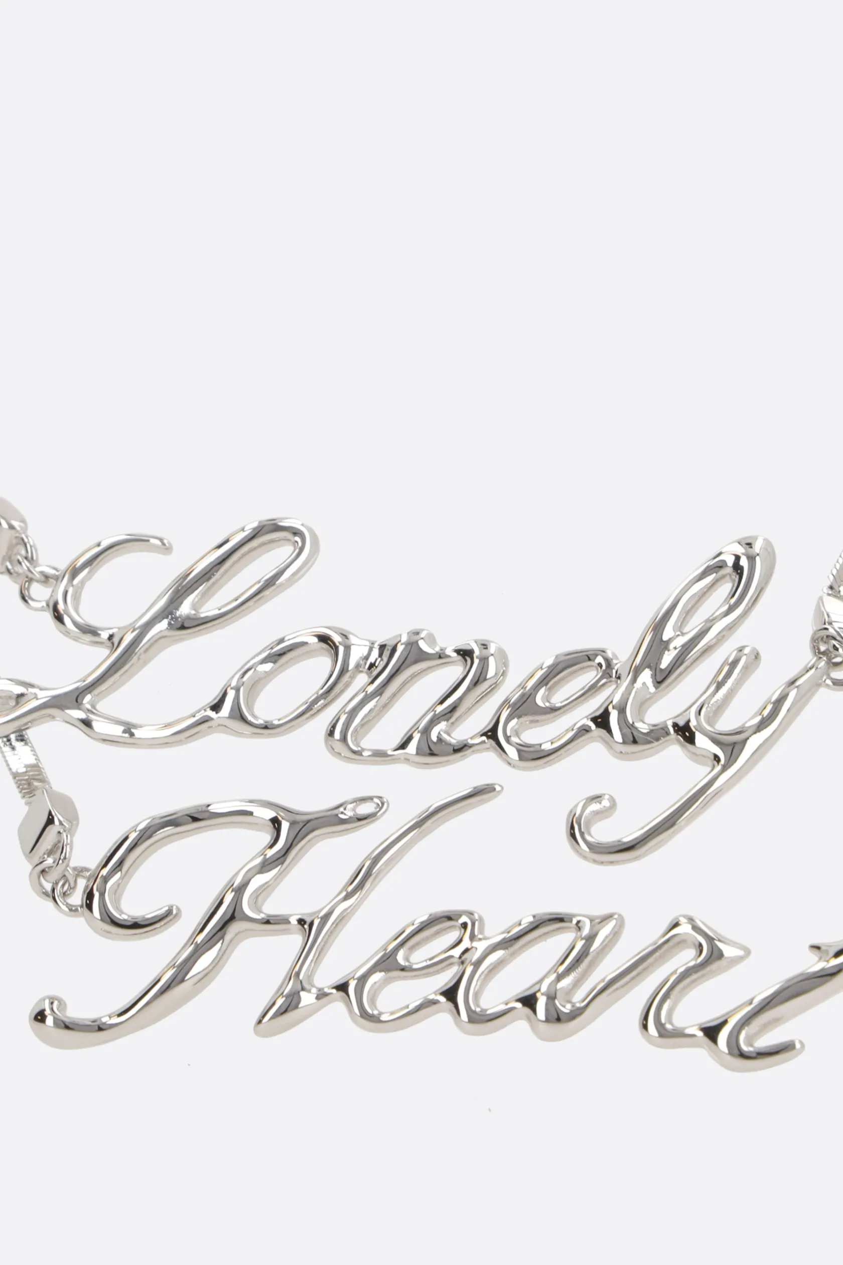 Gioielli>JIL SANDER collana Lonely Heart in ottone Argento