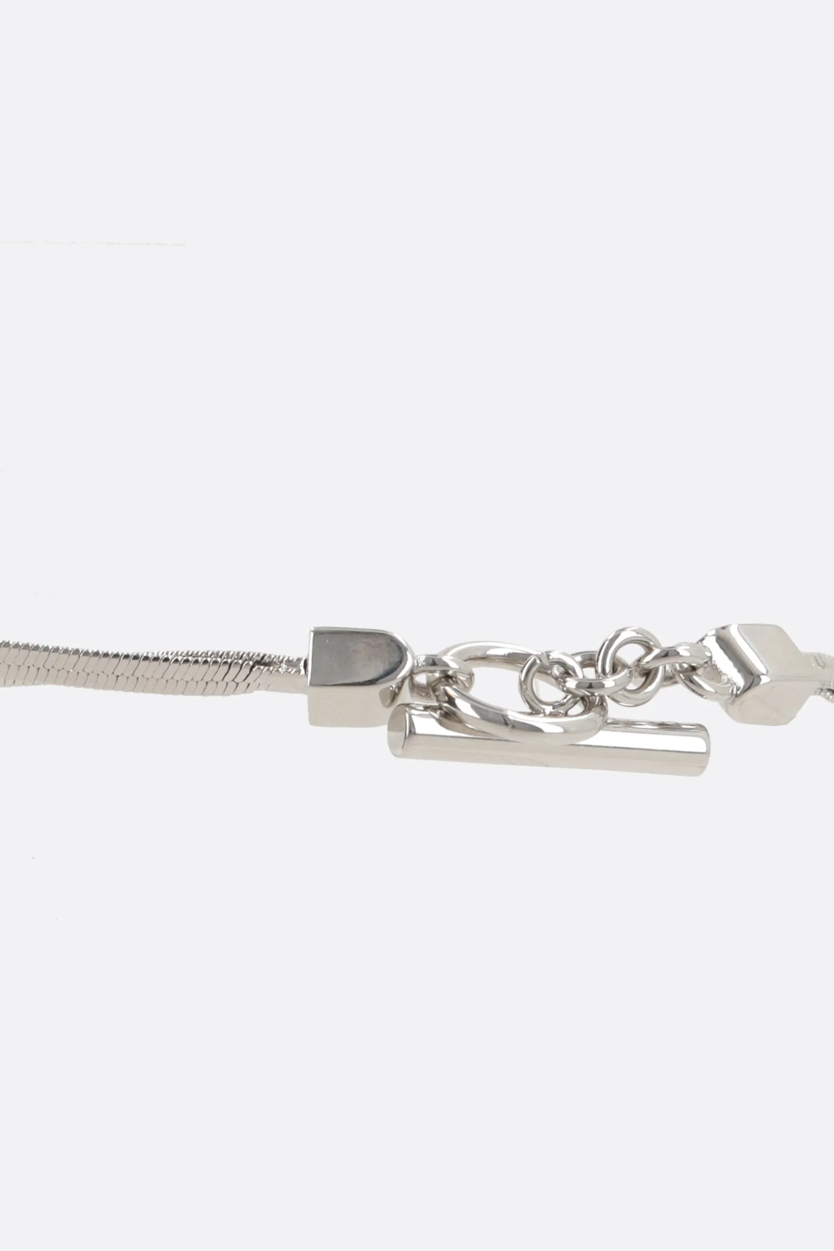 Gioielli>JIL SANDER collana Lonely Heart in ottone Argento