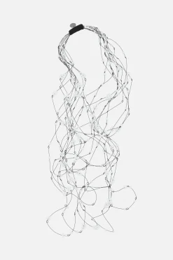Gioielli>MARIA CALDERARA collana multigiro con perline Argento