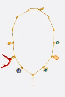 Gioielli>GRAINNE MORTON collana Seven Wire Charm Multicolor