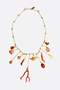 Gioielli>GRAINNE MORTON collana Wire Charm Drop Multicolor